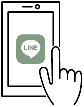LINEのイラスト